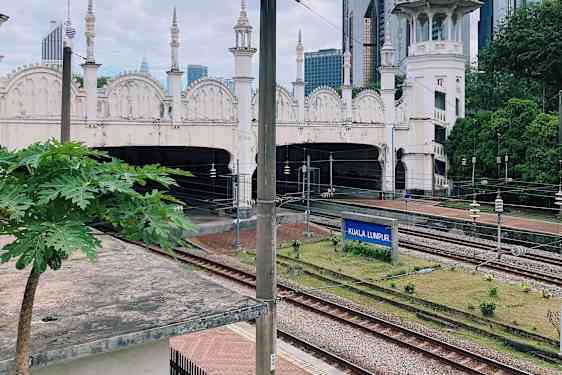 Kuala Lumpurs fine sentralstation.