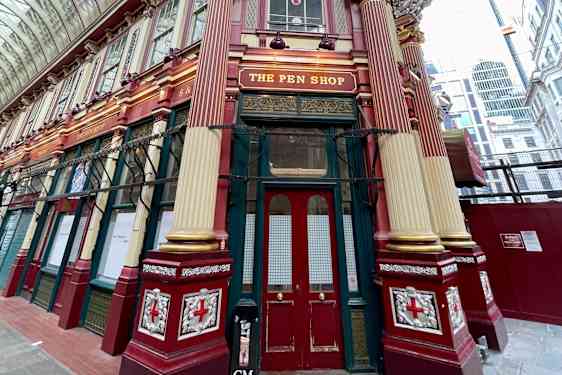 Detaljer fra Leadenhall Market.