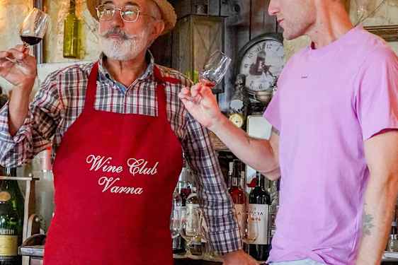 Bulgarsk sommelier og Mathias