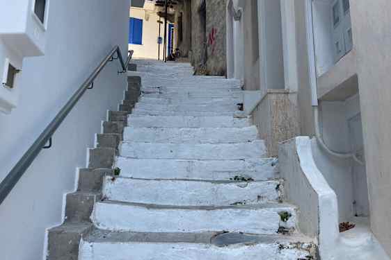 Trång gränd på Skopelos