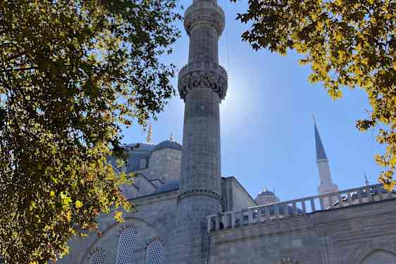 Blå moskén i istanbul