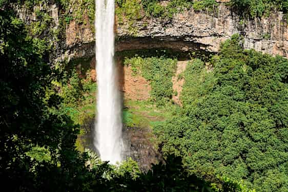 Den høyeste fossen på Mauritius, Chamarel