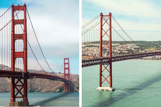 Ponte 25 de Abril i Lisboa