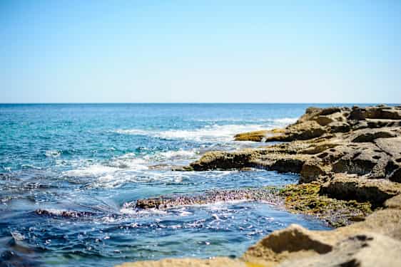 Utsikt over sjø på Malta