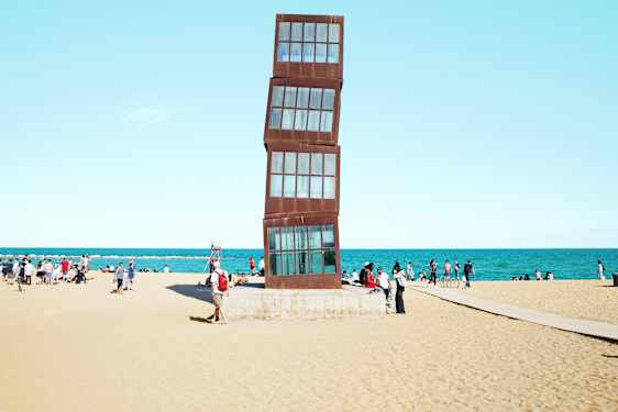Bystranden i Barcelona