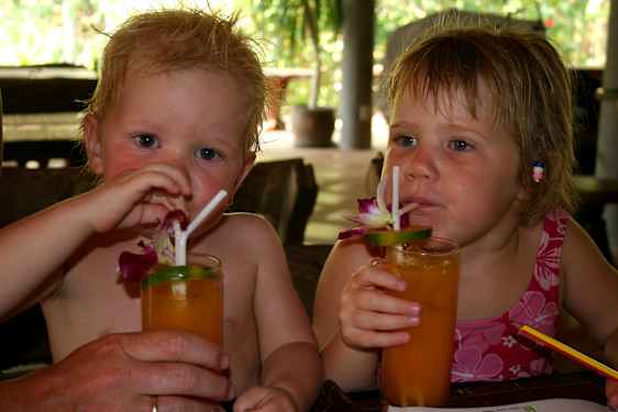 Paraplydrinker i Thailand