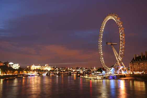 Besøk Southbank Centre julemarked og se London Eye