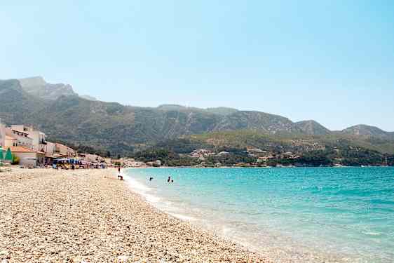 Strand på Samos