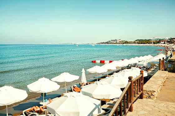 Strand på Tyrkia