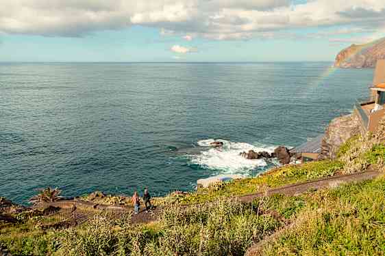 Utsikt over havet på Madeira