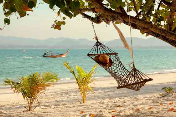 Strand på Krabi