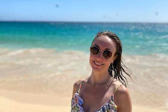 Helene Pascalis på Kapp Verde