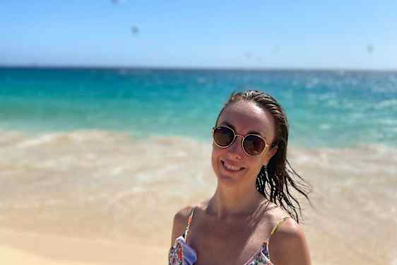 Helene Pascalis på Kapp Verde