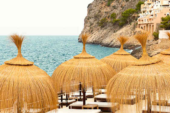 Lekre solsenger på Mallorca