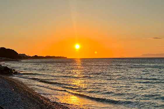 Solnedgang