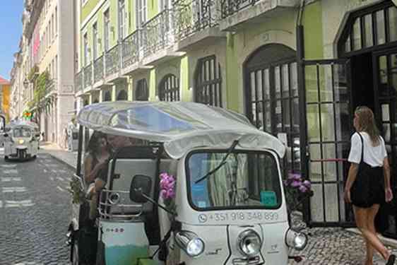 Tuctuc i Lissabon