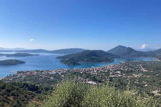 Lefkas utsikt