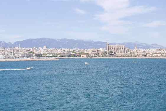 Palma sett fra skipet