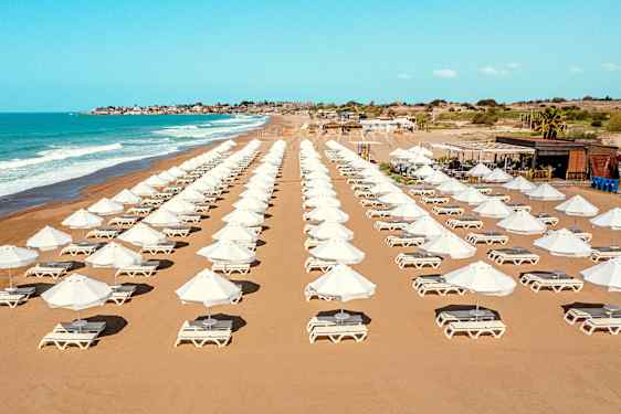 Strand ved hotellet Barut Goia