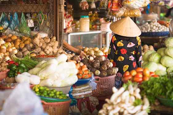 Marked i Vietnam, reis med Ving til Vietnam