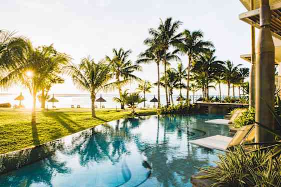 Et luksuriøst hotell på Mauritiu