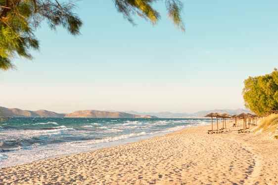 Strand på Kos
