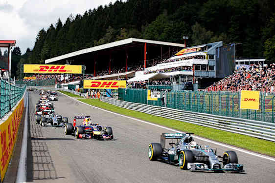 Formel 1-reise til Belgia med Ving