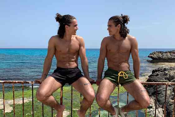 Emil og Silas Massa Vasstrand "Funkytwins" på ving treningsreise