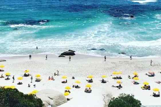 Clifton Beach, sør for Cape Town