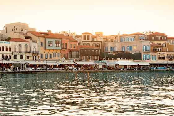 Chania by på Kreta