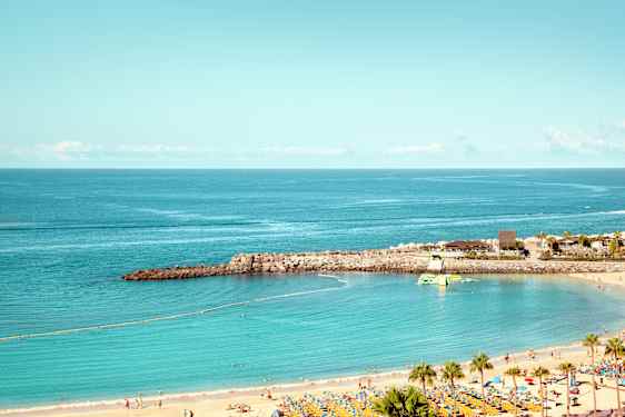 Gran Canarias asurblå hav