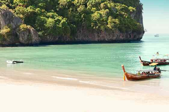 Strand i Thailand