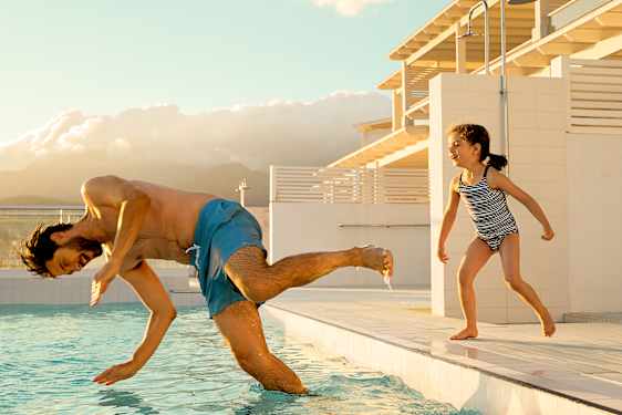 En voksen og ett barn