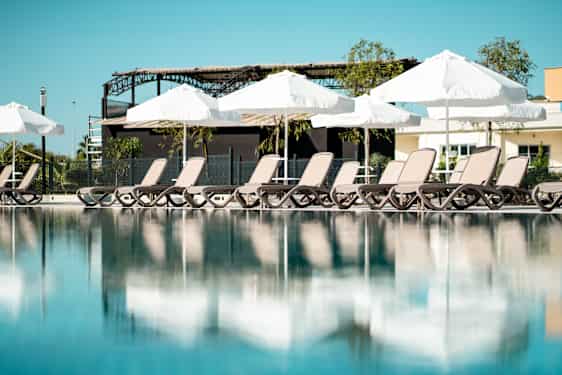 Bassengområde ved Green Garden, Tyrkia