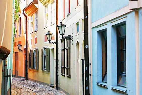 Koselige smug i Rigas gamleby