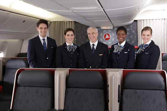 Turkish Airlines crew