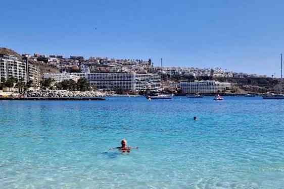 Stranden vid Anfi Del Mar