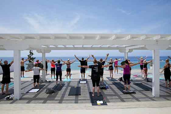 Terrase hotell Kreta