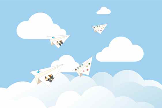 Papirfly med Lollo & Bernie