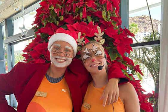 Jul på Ocen Beach Club Gran Canaria