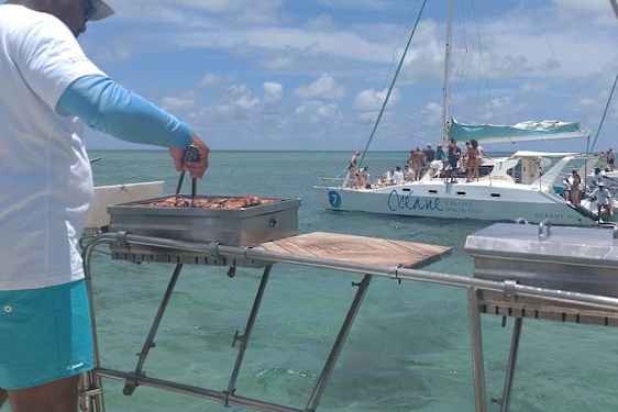 Katamaranutflukt i lagunen