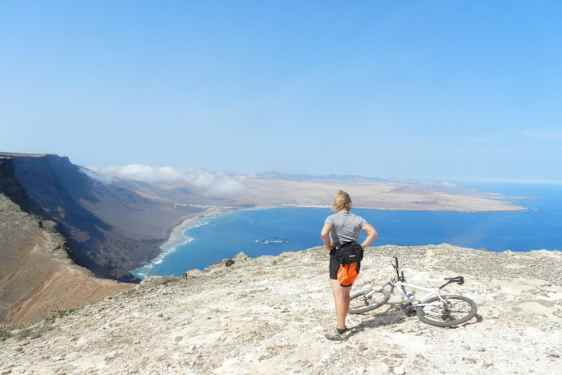 Merete og mannen har syklet mye på kryss og tvers