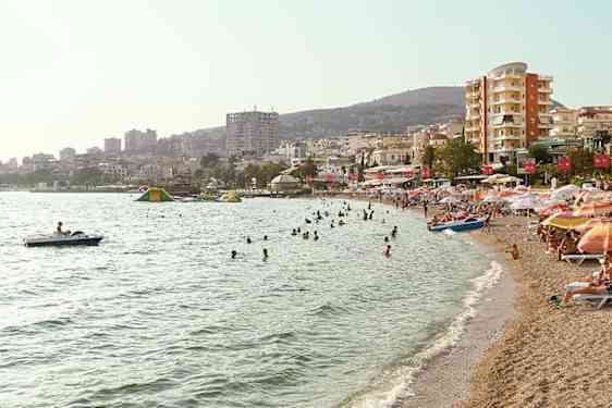 Strand i Saranda