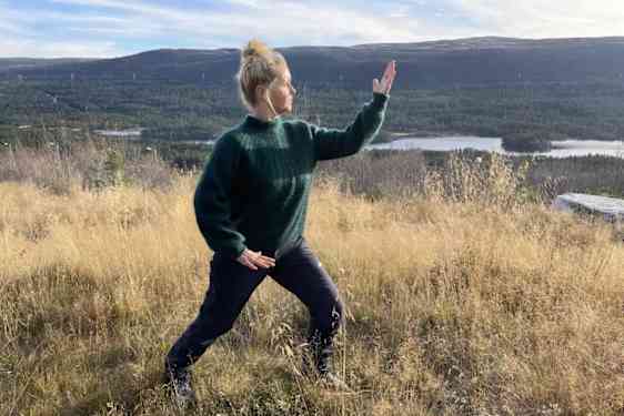 Instruktør Nina Eidsnes– illustrasjonsbilde fra tidligere tur