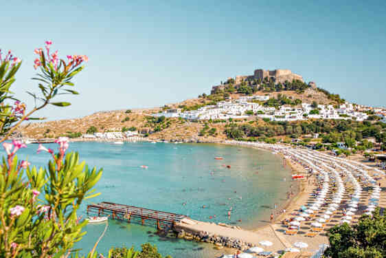 Lindos på Rhodos