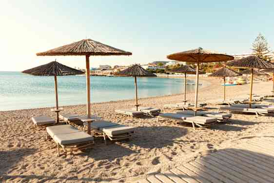 Strand på Hellas