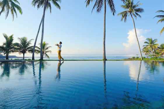 Candi Beach på Bali
