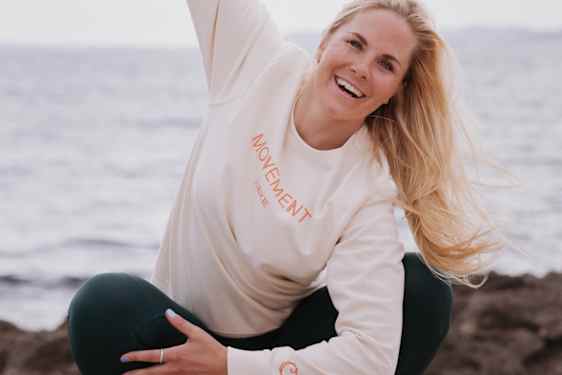 Yogainstruktør Eva Katrine