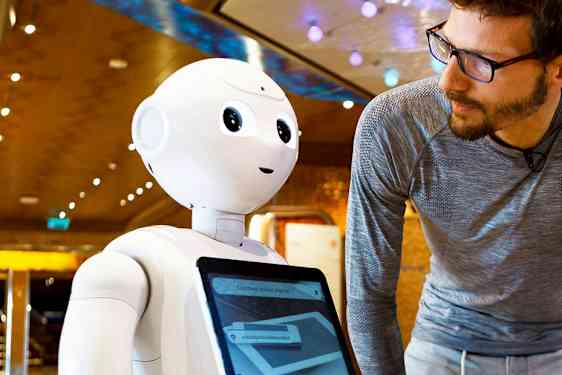Robotservice på cruise