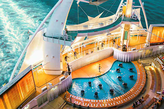 Amfiteater på cruise